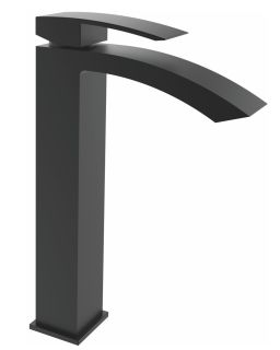 Смеситель для раковины Rose R1511H чёрный матовый